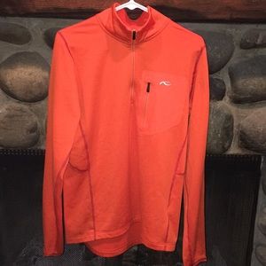 Kjus 3/4 zip golf warm layer